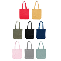 James Coloured Canvas Tote Bag by Happyway Promotions