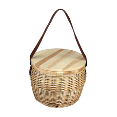 Wicker Cooler Basket 25L By HappyWay Promotions