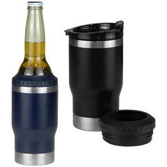 Trekk 350ml 2-In-1 Tumbler Cooler by Happyway Promotions
