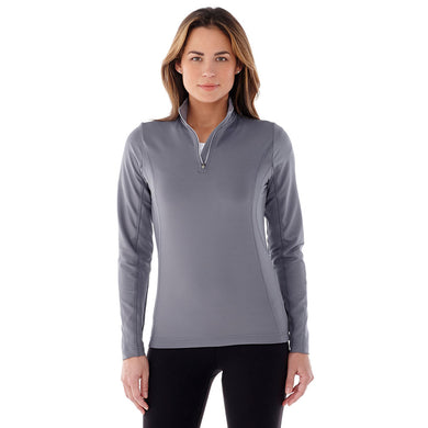 Knit Quarter Zip - Womens By HappyWay Promotions