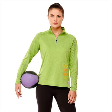 Knit Quarter Zip - Womens By HappyWay Promotions