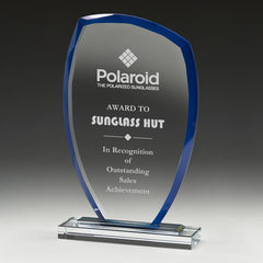 Blue Alpine Peak Glass by Happyway promotions