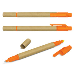 Kraft Pen Highlighter by Happyway Promotions