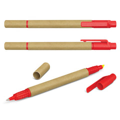 Kraft Pen Highlighter by Happyway Promotions
