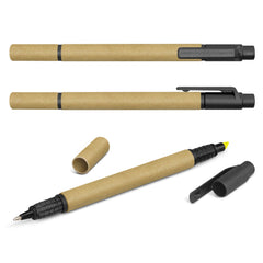 Kraft Pen Highlighter by Happyway Promotions