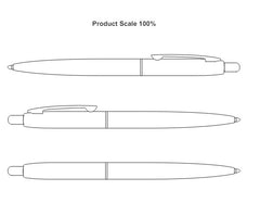 Recycled Stainless Steel Ballpoint Pen By Happyway Promotions