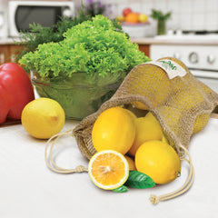 Jute Net Produce Bag by Happyway Promotions