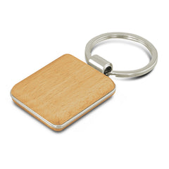 Echo Key Ring - Square by Happyway Promotions