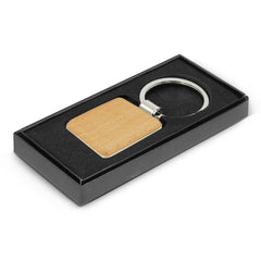 Echo Key Ring - Square by Happyway Promotions