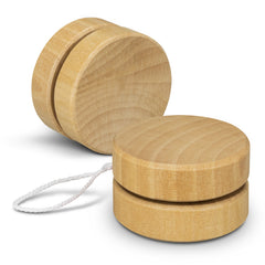 Jester Wooden Yoyo by Happyway Promotions