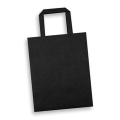 HWB192 - Medium Flat Handle Paper Bag Portrait