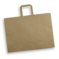 HWB187 - Extra Large Flat Handle Paper Bag Landscape