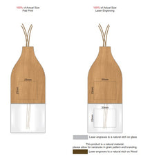 HWPC82 - NATURA Wooden Reed Diffuser