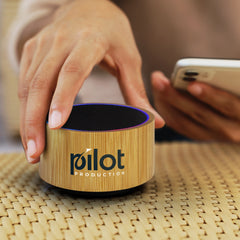 Bamboo Bluetooth Speaker by Happyway Promotions