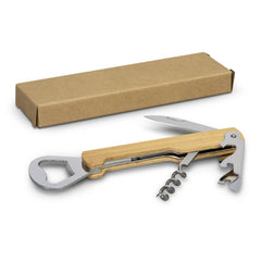 Wooden Wine Waiters Knife by Happyway Promotions