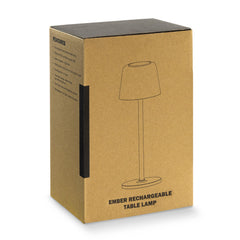 Ember Rechargeable Table Lamp by Happyway Promotions