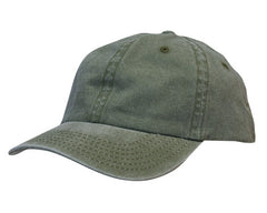 Enzyme Washed Pigment Dyed Cotton Twill Cap by Happyway Promotion