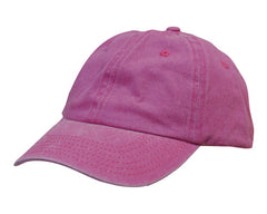 Enzyme Washed Pigment Dyed Cotton Twill Cap by Happyway Promotion