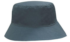Breathable Poly Twill Bucket Hat by Happyway Promotions