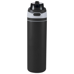 Elvin 900ml Recycled Stainless Flip Straw Bottle by Happyway Promotions