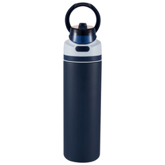 Elvin 900ml Recycled Stainless Flip Straw Bottle by Happyway Promotions