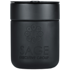 Java 330 ml Ceramic Tumbler w/ Silicone Wrap by Happyway Promotions