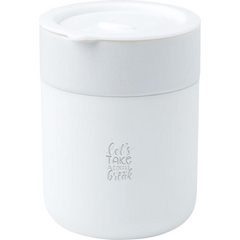 Java 330 ml Ceramic Tumbler w/ Silicone Wrap by Happyway Promotions