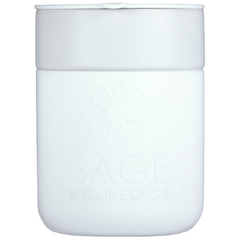 Java 330 ml Ceramic Tumbler w/ Silicone Wrap by Happyway Promotions