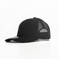 Woody 6 Panel PolyCotton Trucker Cap with Mesh Back by Happyway Promotions