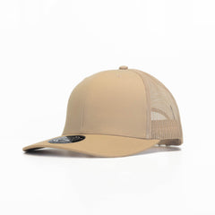 Woody 6 Panel PolyCotton Trucker Cap with Mesh Back by Happyway Promotions