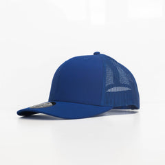 Woody 6 Panel PolyCotton Trucker Cap with Mesh Back by Happyway Promotions