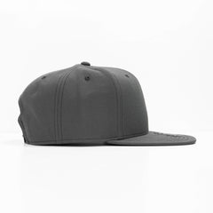Clay 6 Panel Polyester Cap with Flat Visor by Happyway Promotions