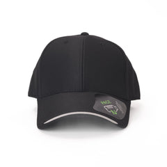 Pace 6 Panel Eco Cap with Curved Sandwich Visor by Happway Promotions