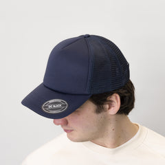 Alphard 5 Panel Nylon Foam Trucker Cap by Happyway Promotions