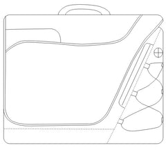 Checkpoint-Friendly Compu-Case 12L By HappyWay Promotions