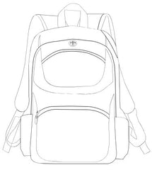 Checkpoint-Friendly Compu-Backpack 16L By HappyWay Promotions