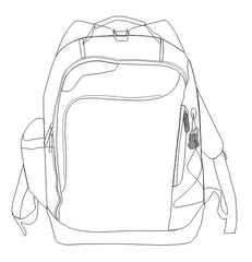 15" 26L Computer Backpack By HappyWay Promotions