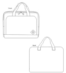 15'' 9L Computer Briefcase By HappyWay Promotions