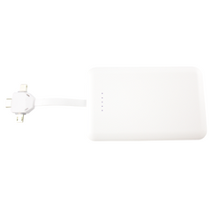 Wireless power bank with 3-in-1 cable By Happyway Promotions