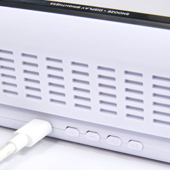 Digital Power Clock 15W Wireless Charger by Happyway Promotions