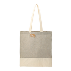 Split Recycled 150ml Cotton Twill Convention Tote By HappyWay Promotions