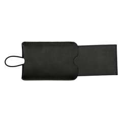Pull-Apart Leather Luggage Tag by Happyway Promotions