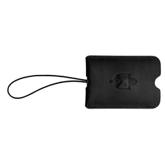Pull-Apart Leather Luggage Tag by Happyway Promotions