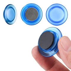 Plastic Button Magnet by Happyway Promotions