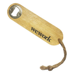 Texas Bamboo Bottle Opener by Happyway Promotions
