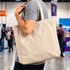 450gsm Victorian Canvas Tote Bag by Happyway Promotions