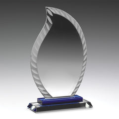 Aqua Glass Award by Happyway promotions