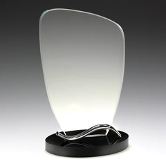 Glass Black & Metal Cascade by Happyway Promotions
