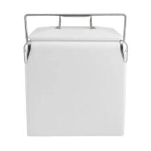 Retro Metal Ice Cooler Box 13L by Happyway Promotions