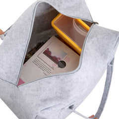 Mecca Felt Travel Bag by Happyway Promotions